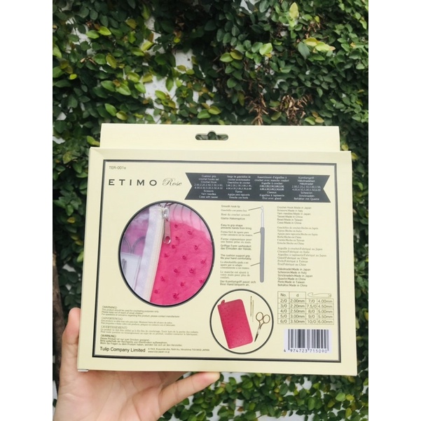 Bộ kim móc Tulip Etimo Rose Made in Japan - Tiệm nhà Lam