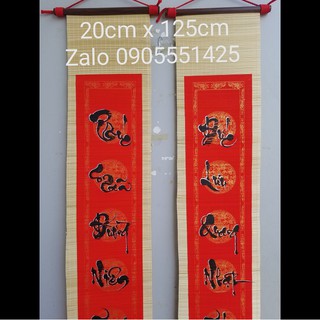 Câu đối tết, câu đối bàn thờ gia tiên, câu đối mành tre
