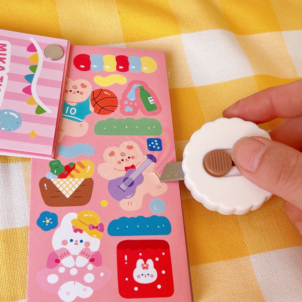 Dao Mini Bông Hoa Bé Chó Rọc Giấy