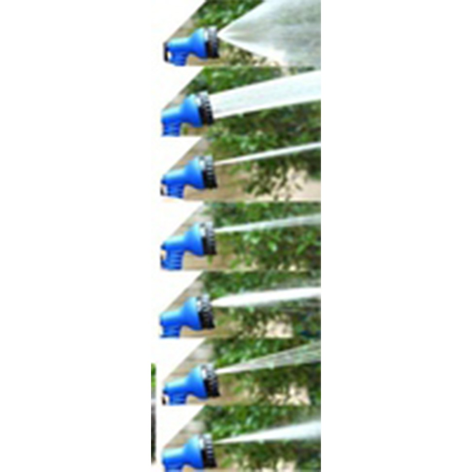 Vòi sen tăng áp lực nước dùng để rửa xe, tưới cây - nhiều chế độ xịt - màu ngẫu nhiên