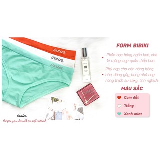 Combo 3 quần lót seamless innies - form Bikini