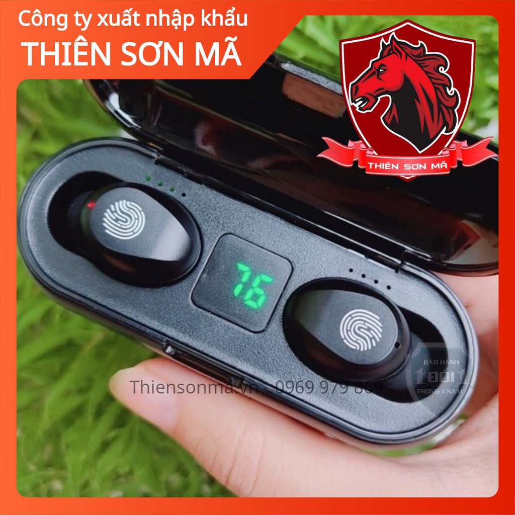 Tai nghe true wireless AMOI F9 | bản QUỐC TẾ | nút cảm ứng Bluetooth 5.0| Pin 280 giờ