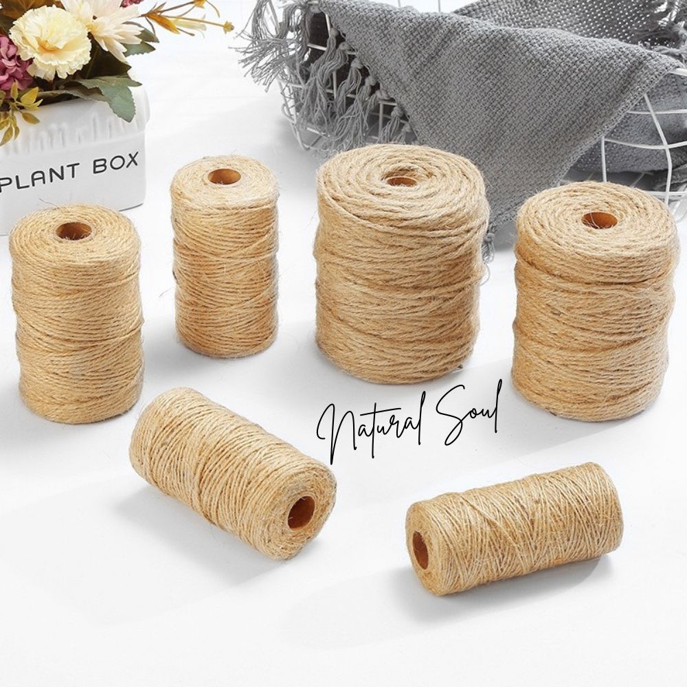 Cuộn Dây Bố - Dây Thừng - Dây Gai Trang Trí Handmade DIY- Shop Natural Soul