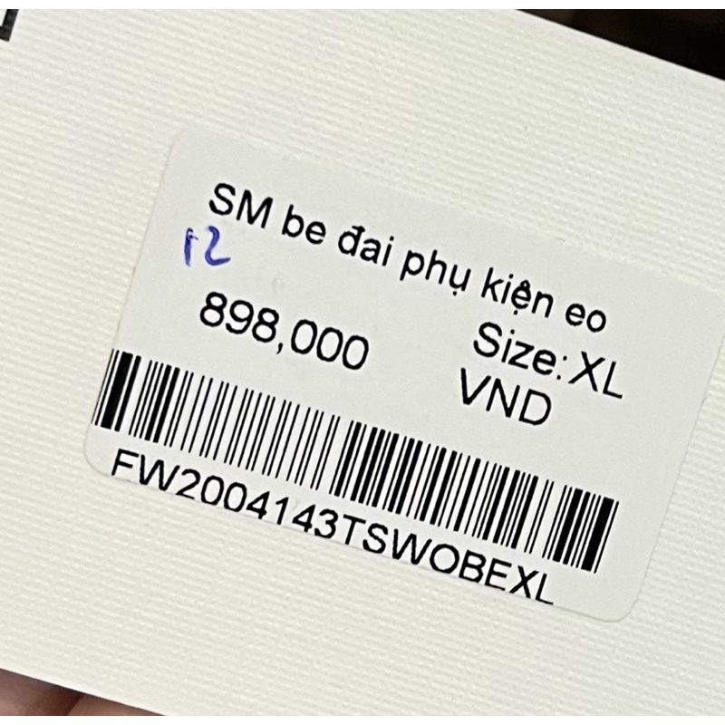 Sơ mi be Elise sz XL