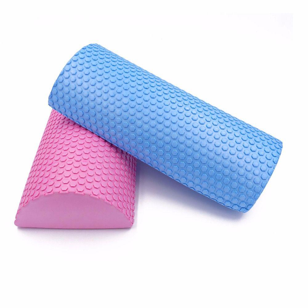 MIQUEL Khối Lăn Bằng Xốp EVA Hình Bán Nguyệt 30-45cm Hỗ Trợ Luyện Tập Yoga / Gym / Thể Hình