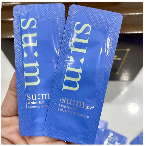 Combo 10 gói tinh chất dưỡng da Su:m 37 Water Full Bluemune Essence