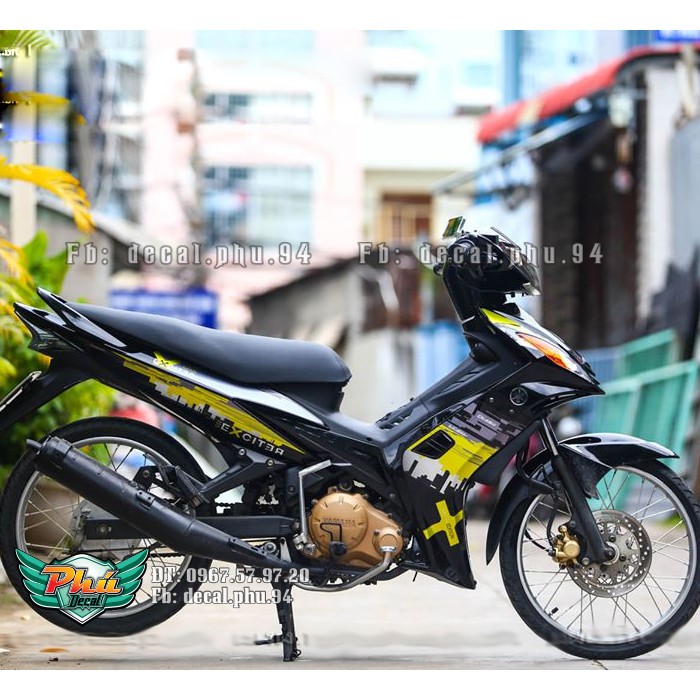 Tem rời Exciter 2006-2011 chế CITY 2020 (V)