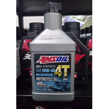 Amsoil 4T 10w-40 Performance – nhớt chuyên dụng dành cho xe máy