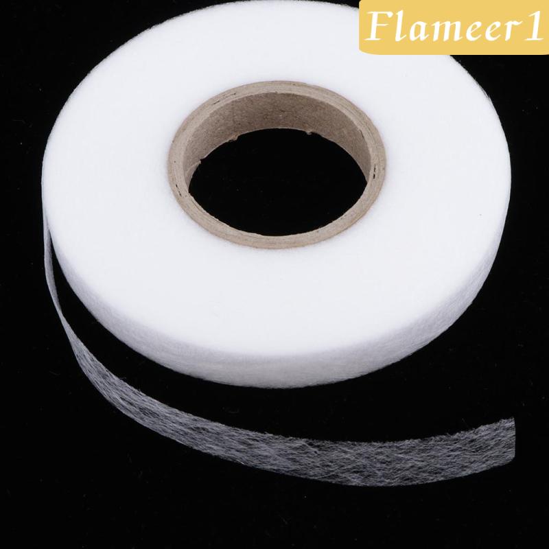 Cuộn Băng Dính 10mm 90yds [Flameameer1] Cuộn Băng Dính Viền Quần Áo