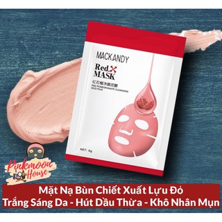 Mặt nạ lựu đỏ bùn khoáng dưỡng sáng làn da xỉn màu mack andy