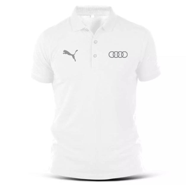 Áo polo Thể Thao In logo Xe Hơi Audi Cá Tính Cho Nam Và Nữ