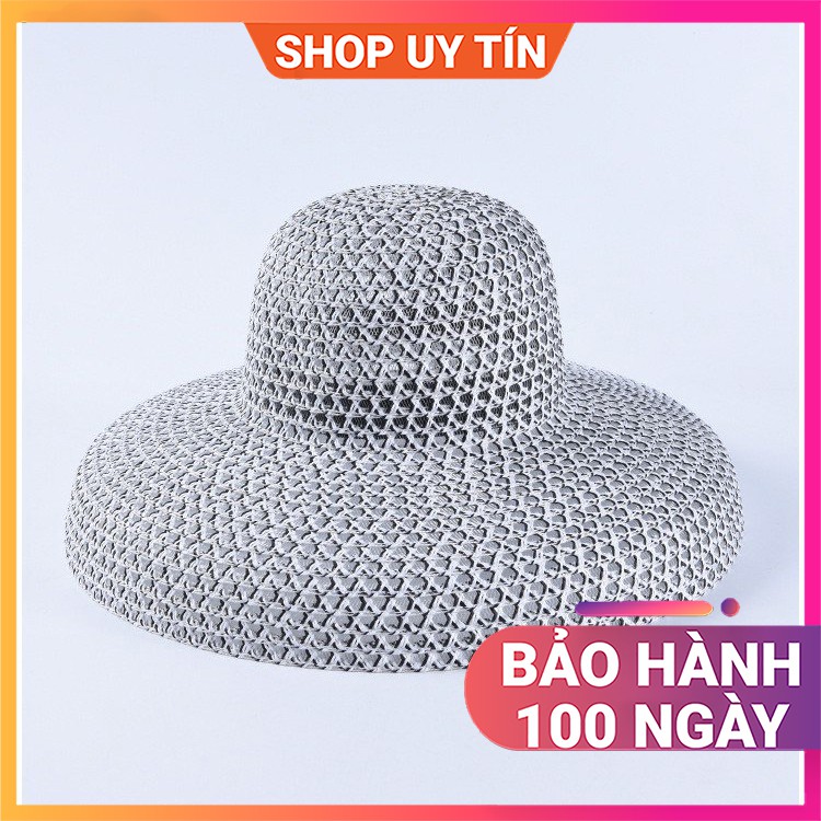 Mũ Đi Biển - Nón Cói Rộng Vành Vintage Cao Cấp Nữ Đẹp