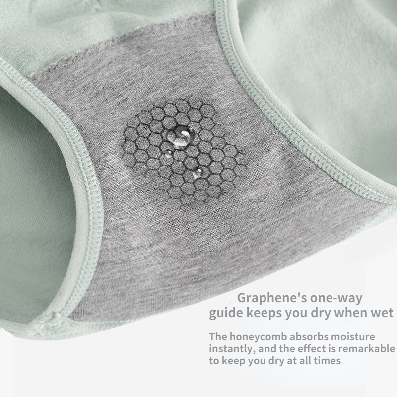 Quần Lót Lưng Cao Định Hình Eo Thoáng Khí Chống Vi Khuẩn Cho Nữ
