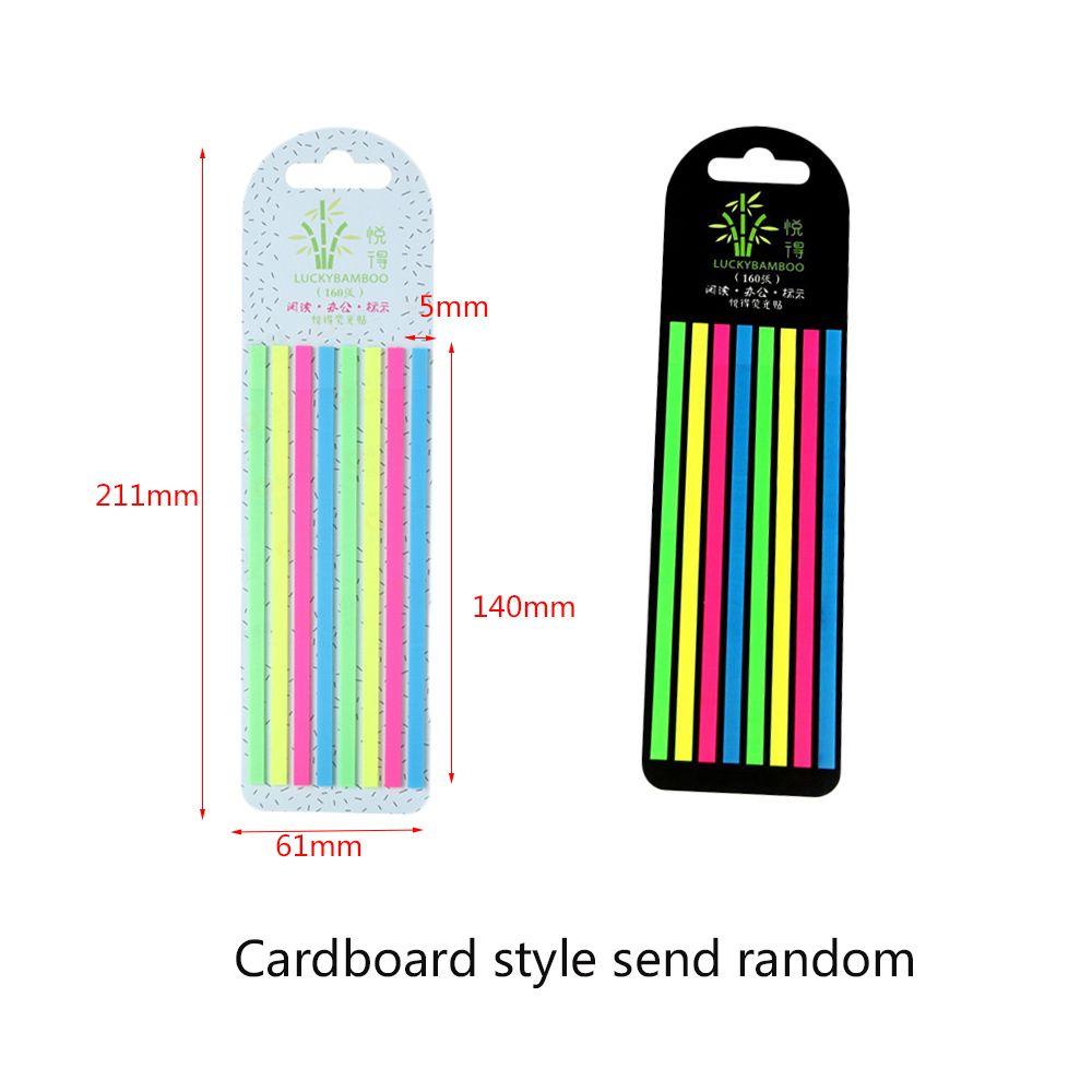 PISTA Set 160 Miếng Dán Ghi Chú Đánh Dấu Trang Sách Tiện Dụng
