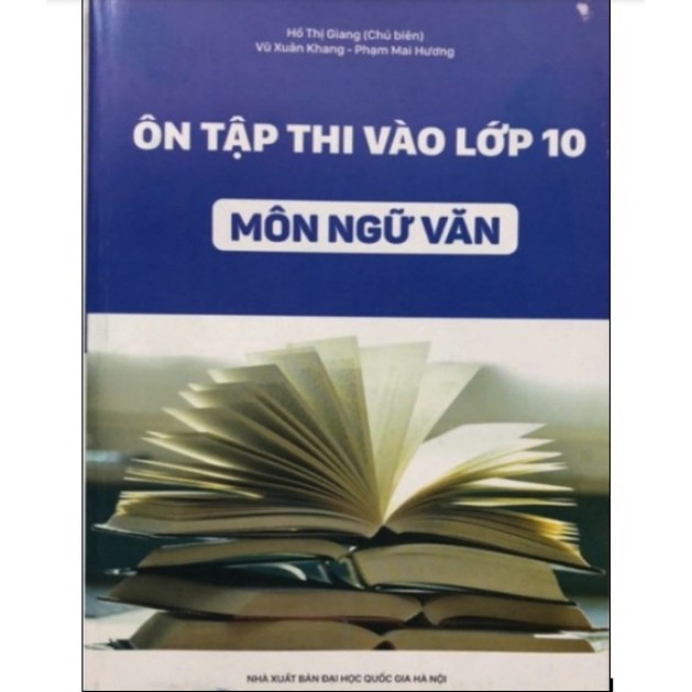 Sách - Ôn thi vào lớp 10 môn ngữ văn