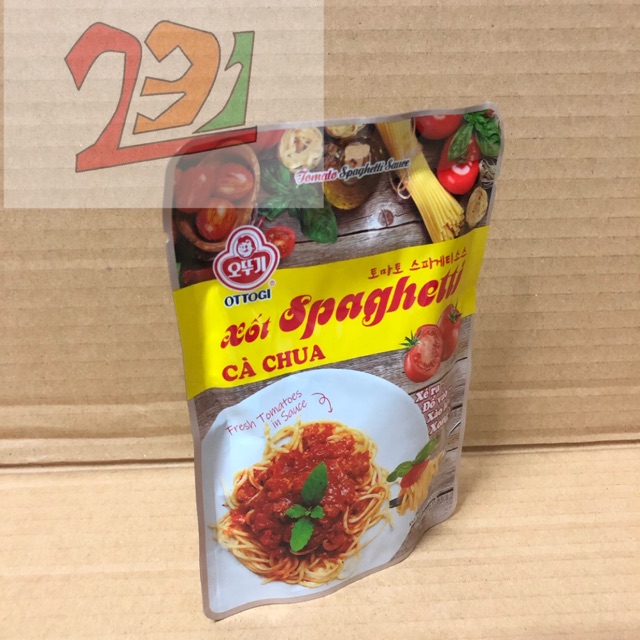 [110 g] Túi Xốt Spaghetti Cà Chua Cô Đặc Hoàn Hảo Ottogi