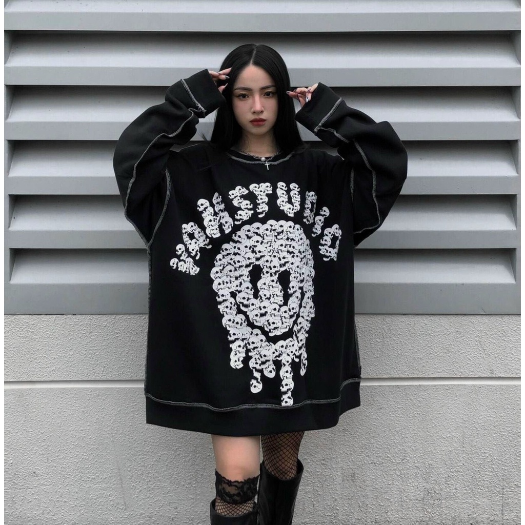 Áo Sweater VAH Studio Smile Unisex Nam Nữ Chất Nỉ Dày Dặn