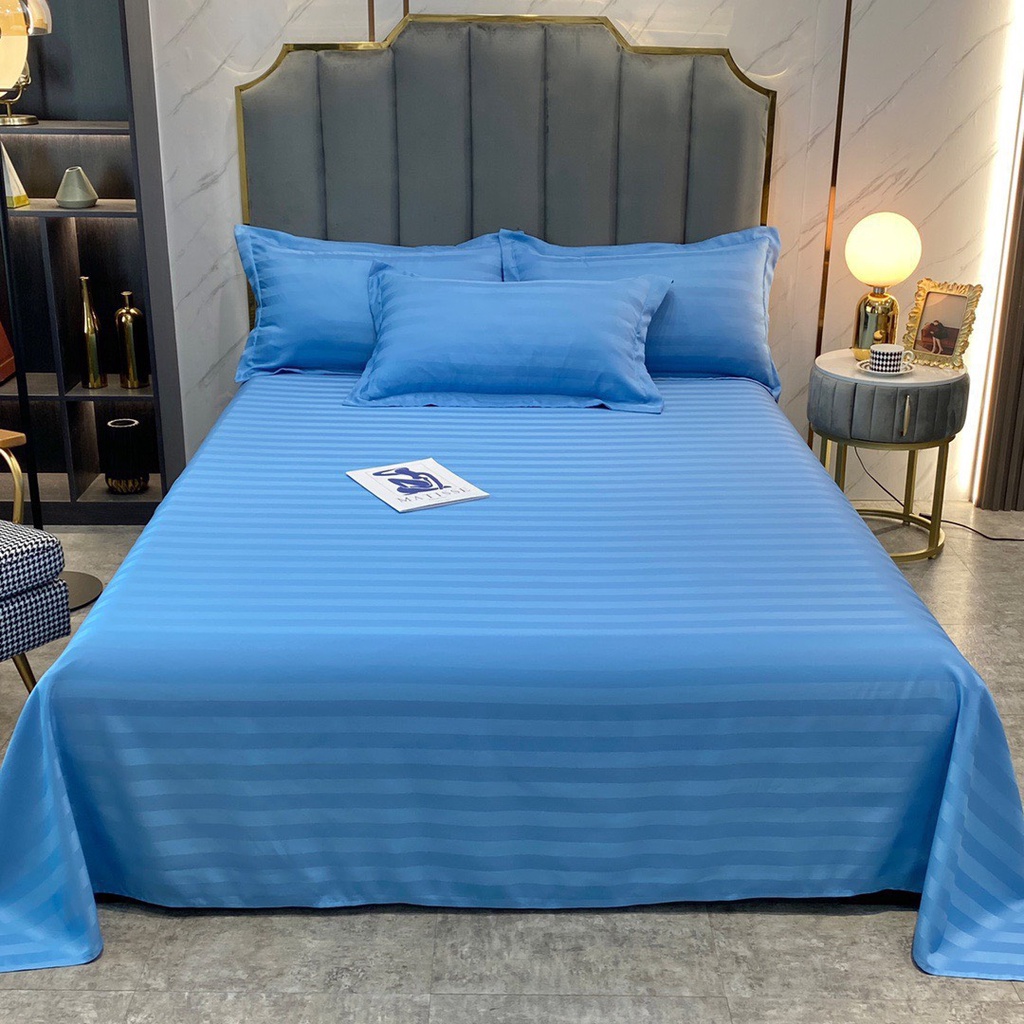 Ga giường và vỏ gối Cotton 3f ga gối nhập khẩu dành cho home stay khách sạn nhà nghỉ,miễn phí bo chun theo size đệm