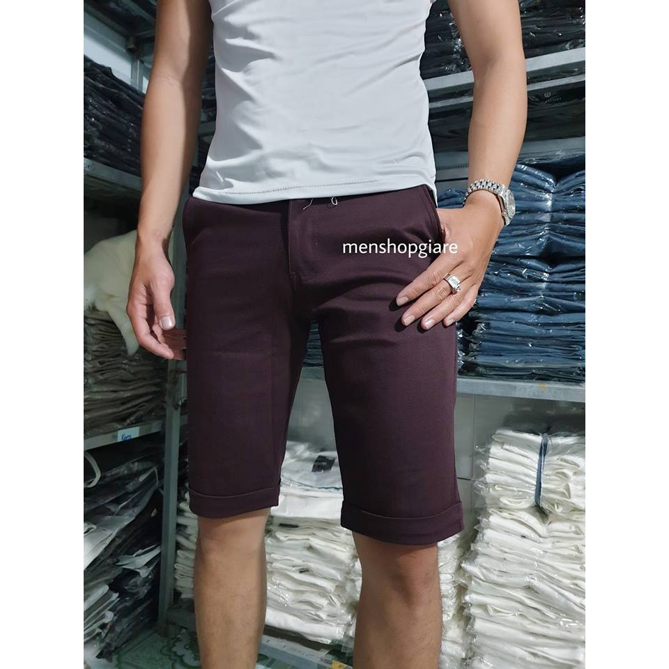 SHORT KAKI NAM CO GIÃN - HÌNH THẬT | BigBuy360 - bigbuy360.vn