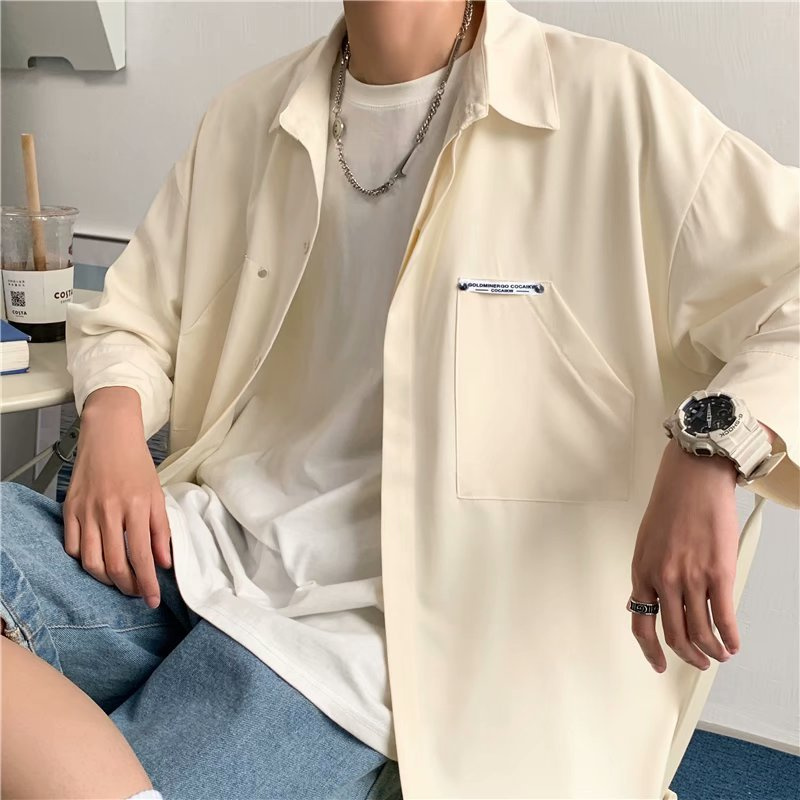 Áo Sơ Mi Tay Lỡ Thời Trang Dành Cho Nam