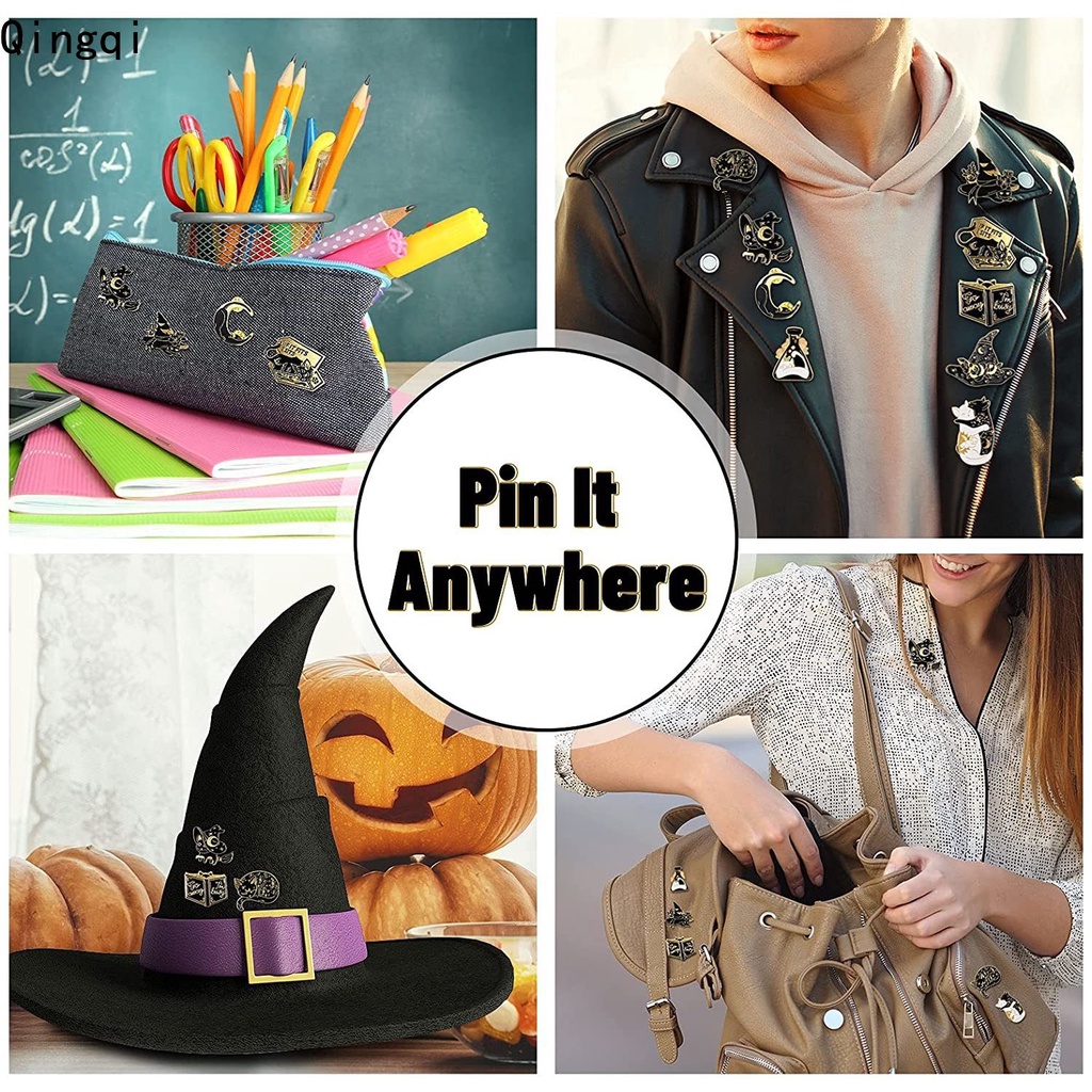 Ghim cài áo MISS ZOE nhiều họa tiết tùy chọn dễ thương phong cách gothic thời trang