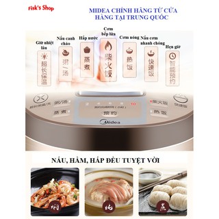 Nồi cơm điện Midea 4L MB-WFD4016