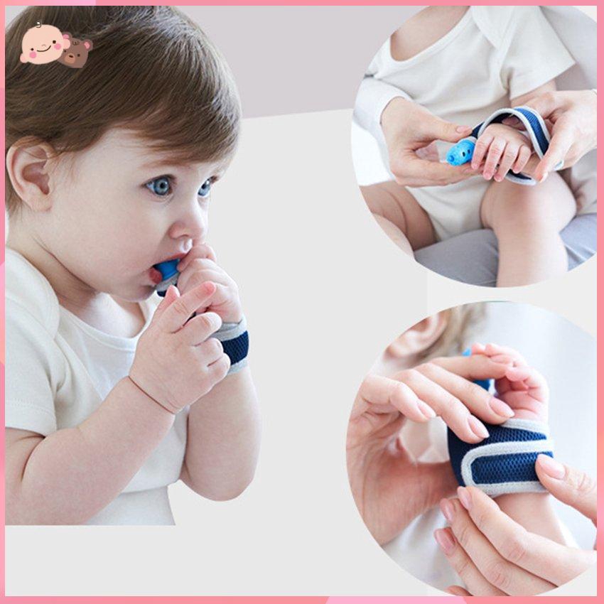 Găng tay một ngón bằng silicon ngăn bé mút ngón tay