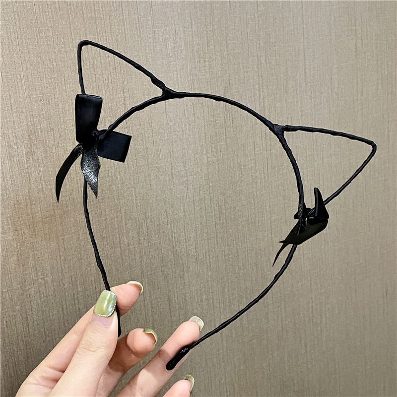 Băng đô cài tóc kiểu tai mèo