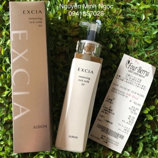 Sữa xoay dưỡng da cao cấp Albion dòng EXCIA