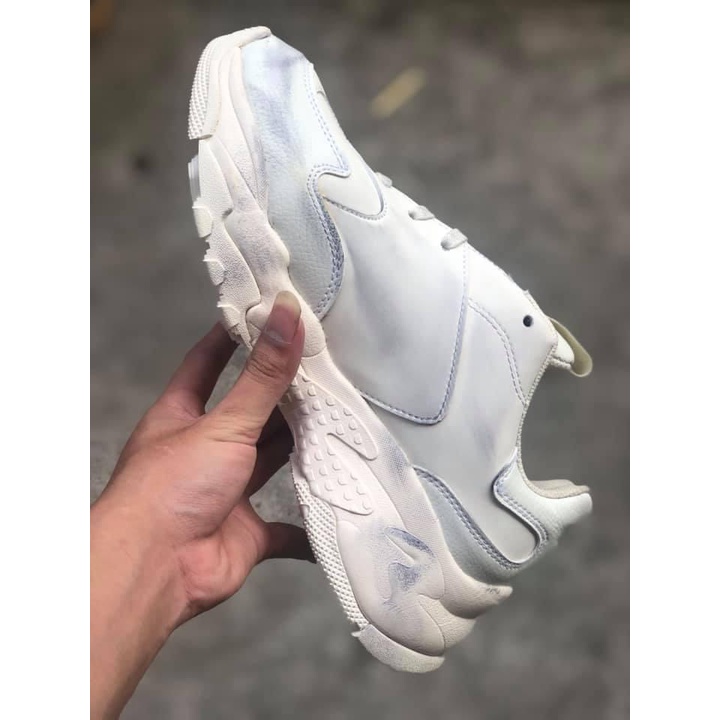 Giày thể thao nam nữ đế cao NY bẩn,Giày 𝐌𝐋𝐁 Đen NY Trắng bẩn | BigBuy360 - bigbuy360.vn