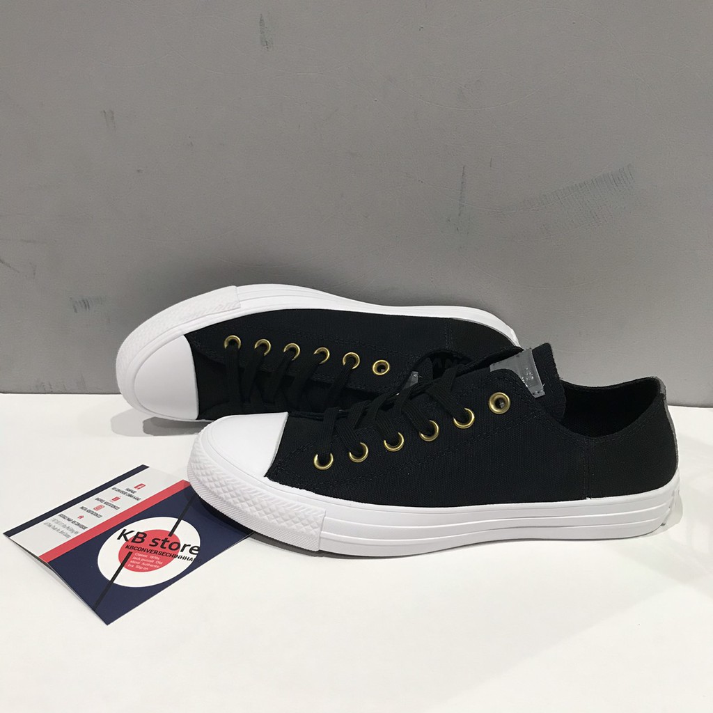 Giày Converse Star Clean n Preme đen cổ thấp - 167825