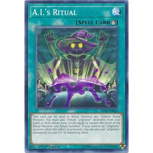 Thẻ bài Yugioh - TCG - A.I.'s Ritual / IGAS-EN054_1st'