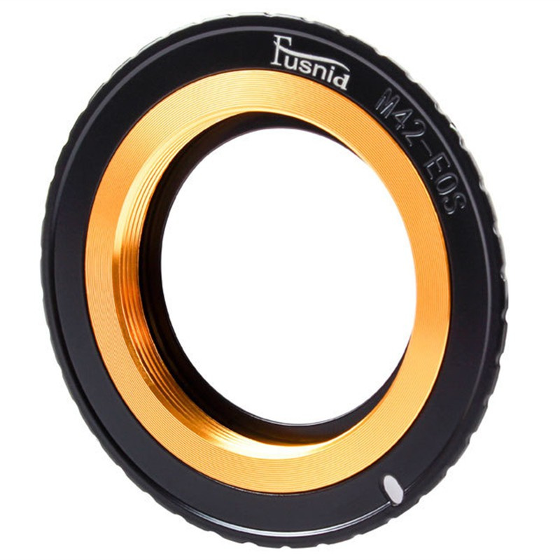 Fusind M42-EOS Adapter Ring for M42 Lens to EOS 7D 60D 50D 40D 80D