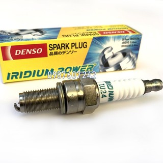 Bugi Denso iridium power IU24 cho xe Air Blade, NVX, Ex135/150, Raider, Nouvo SX/LX 135, FuX 125, SH New