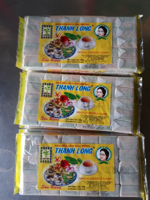 Kẹo dừa Thanh Long gói 450g