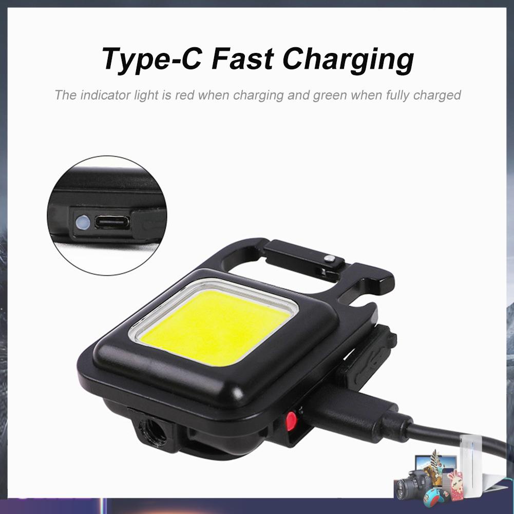 500 Lumens Móc Khóa Có Đèn LED COB