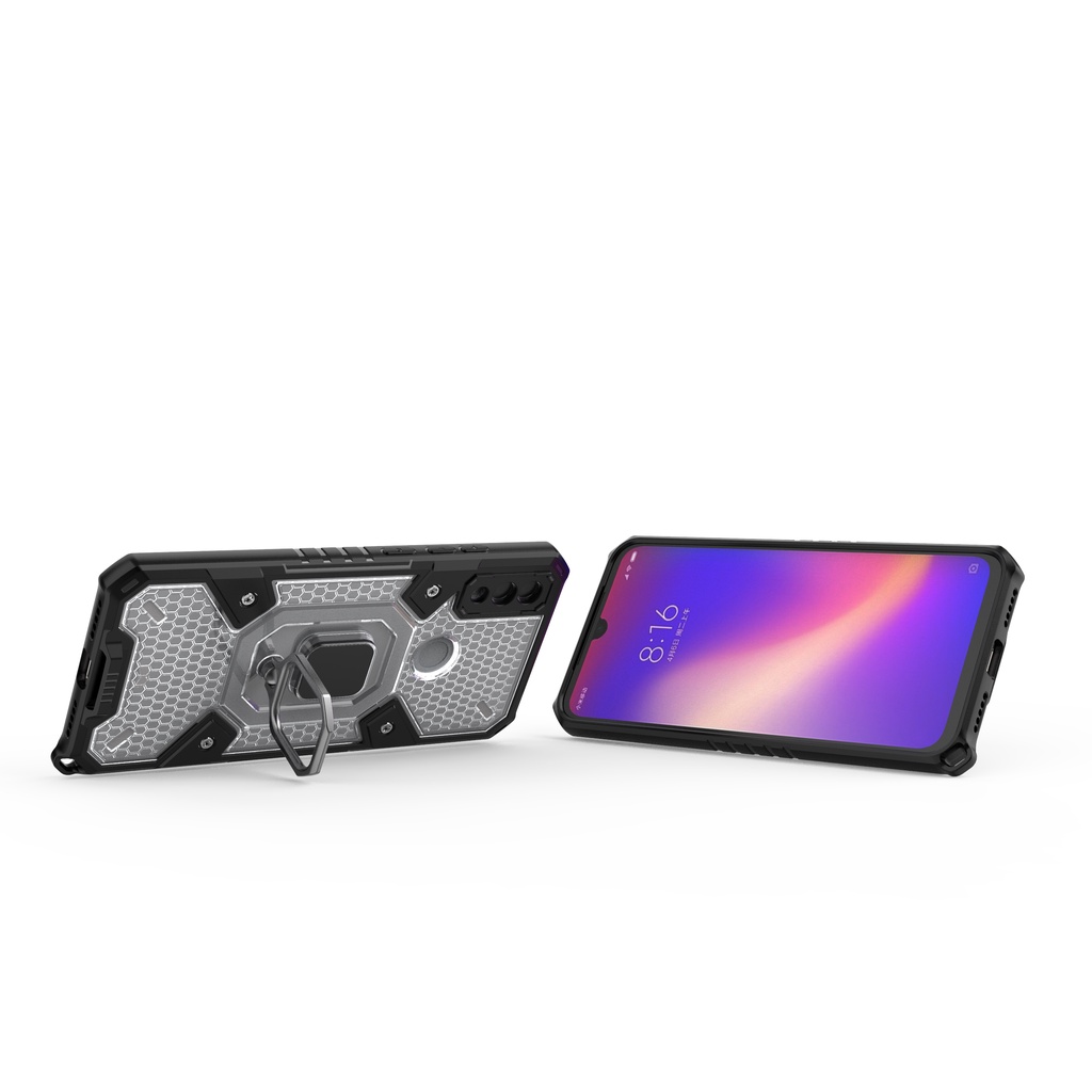 Ốp lưng Redmi Note 7 / 7 Pro tổ Ong Iring không gian mới chống sốc giá đỡ xem phim