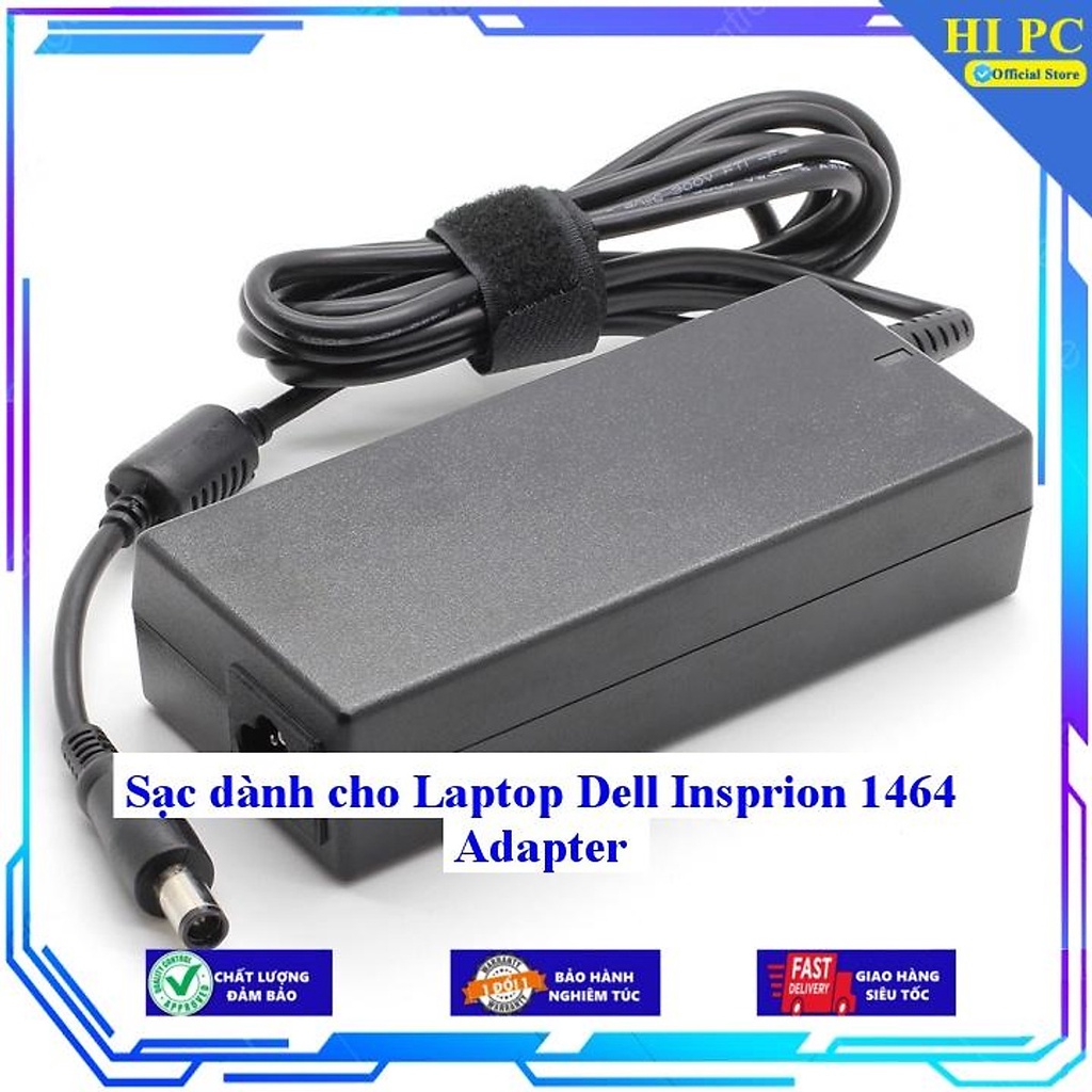 Sạc dành cho Laptop Dell Insprion 1464 Adapter - Hàng Nhập khẩu