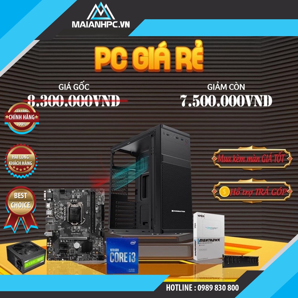 Bộ máy tính giá rẻ
