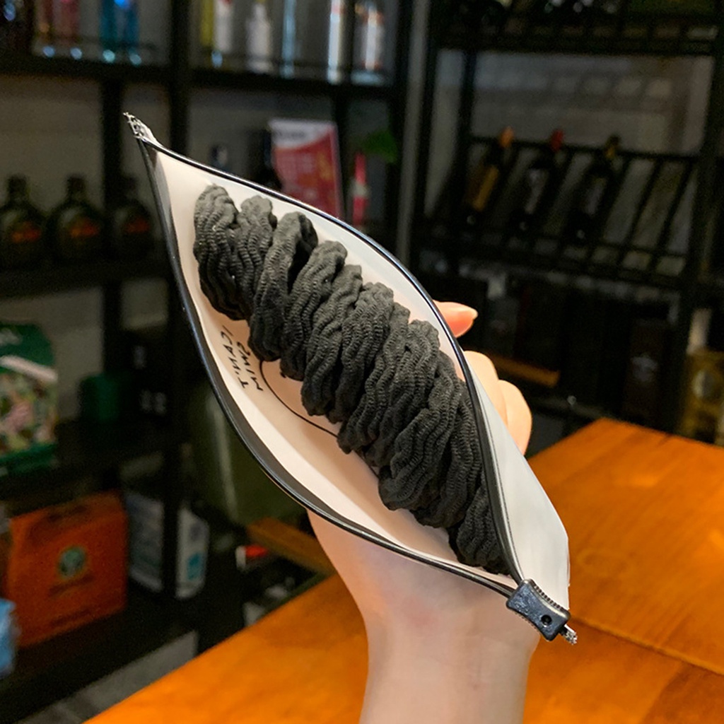 Set 5 Dây Cột Tóc Co Giãn Mini Đơn Giản Cho Nữ