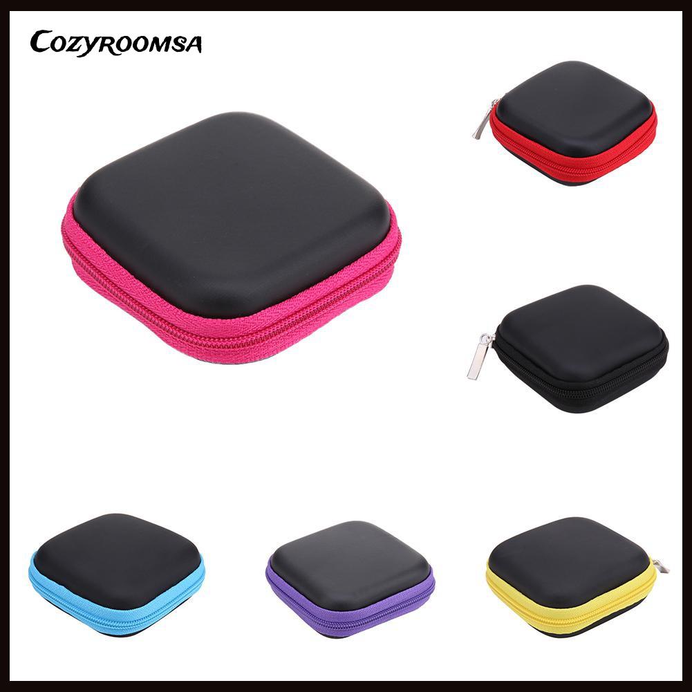 Hộp đựng tai nghe Bluetooth mini dạng vuông tiện lợi