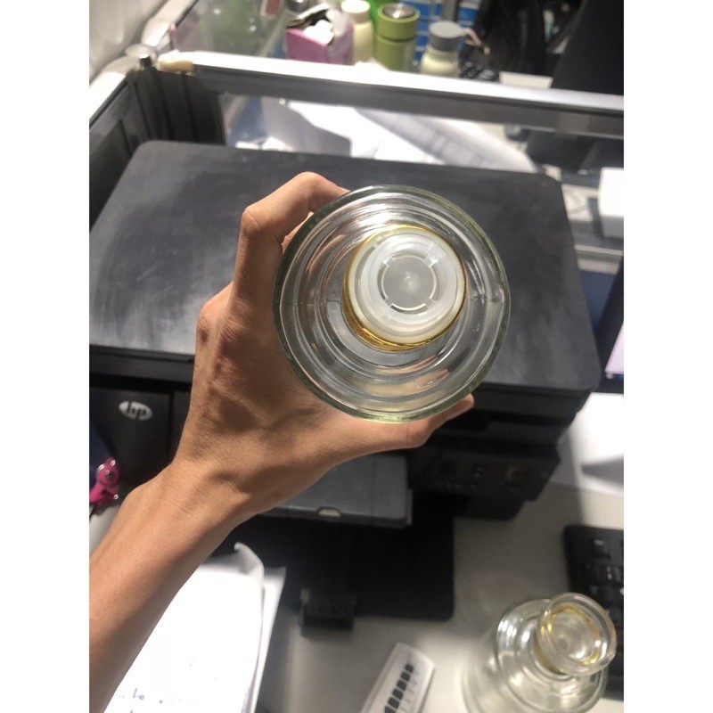 BÌNH ĐỰNG RƯỢU THUỶ TINH -500ml NẮP GÀI CAO CẤP