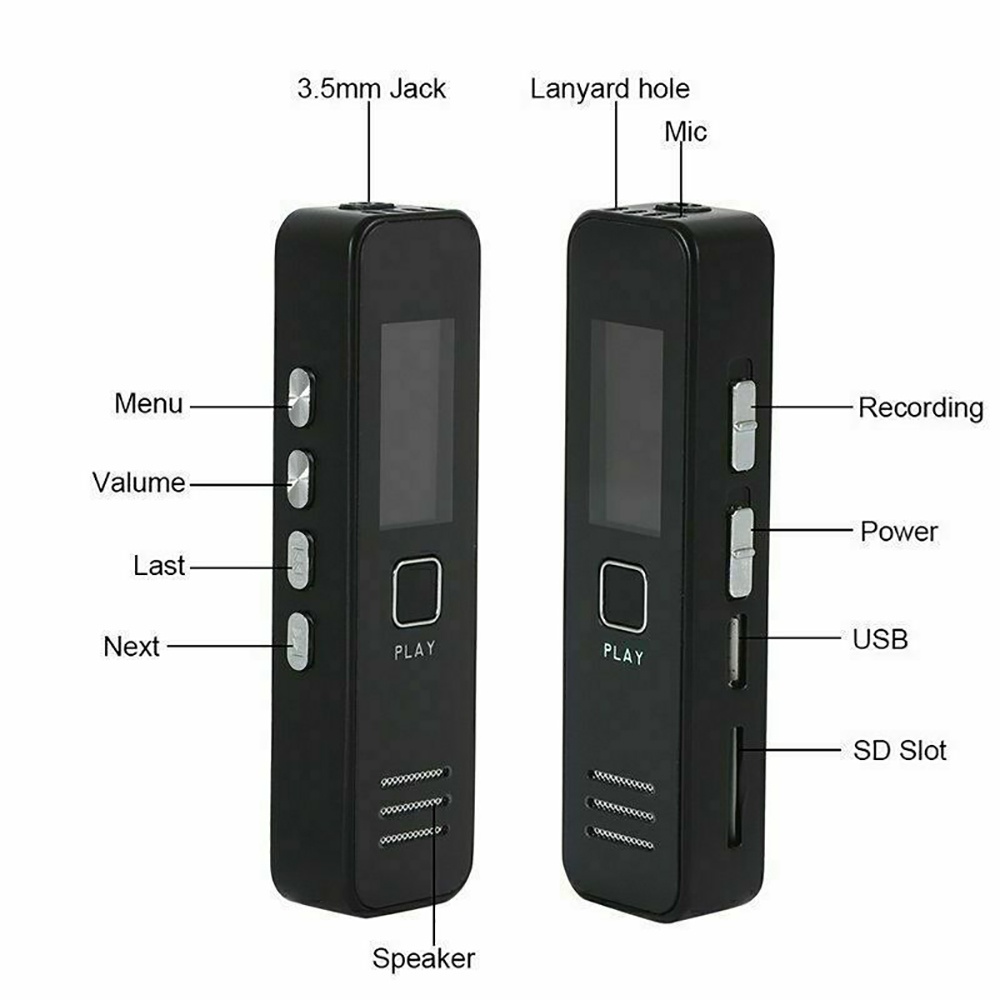 Digital Recorder Fonken USB Handheld Audio 32G