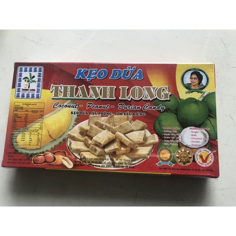 Kẹo dừa bến tre( sầu riêng đậu phộng đặc biệt )