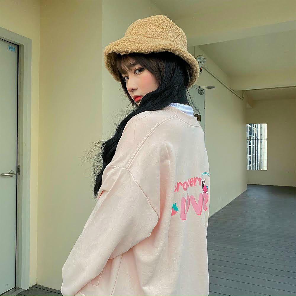 Áo Khoác Nỉ Bông Cardigan Logo Thêu Hình Nút Gài Nam Nữ PUPPY LAZY | BigBuy360 - bigbuy360.vn