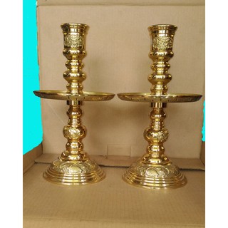 Cặp Chân Đèn Đồng 2T9