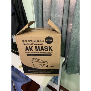 Khẩu trang 4D AK Mask KF94 Hàn Quốc (thùng 300 cái)
