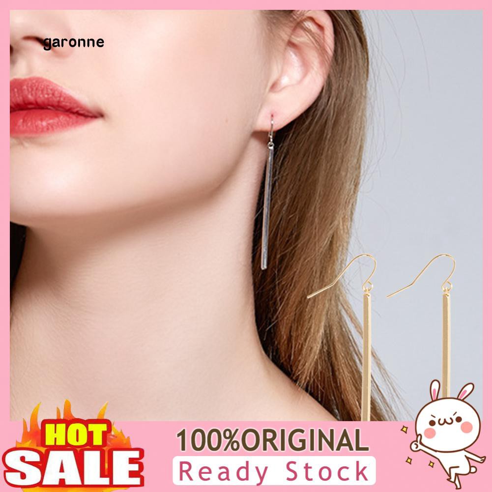 GA_1 Pair Fashion Women Long Pendant Drop Dangle Hook Earrings Party Jewelry Gift