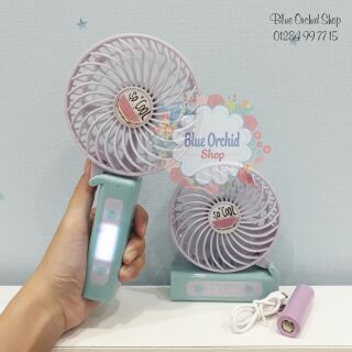 QUẠT PIN SẠC CẦM TAY