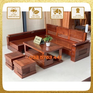 Giá tại xưởng bộ ghế phòng khách gỗ xoan đào cao cấp 100% .